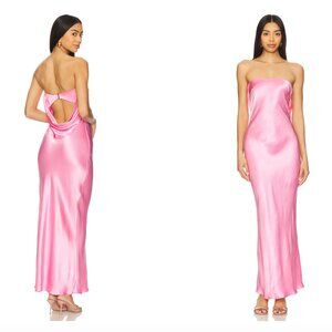 Bec + Bridge Moon Dance Strapless Dress, Candy Pink